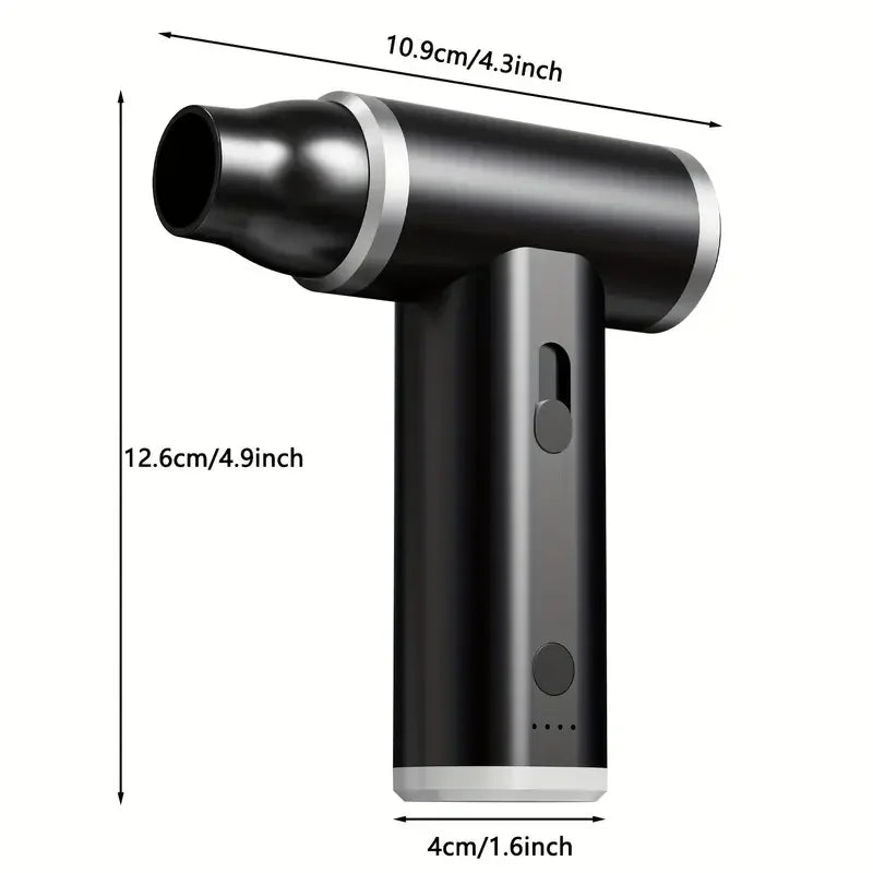 MINI Compressed Air Duster Cordless Dust Blower  Cleaner Electric