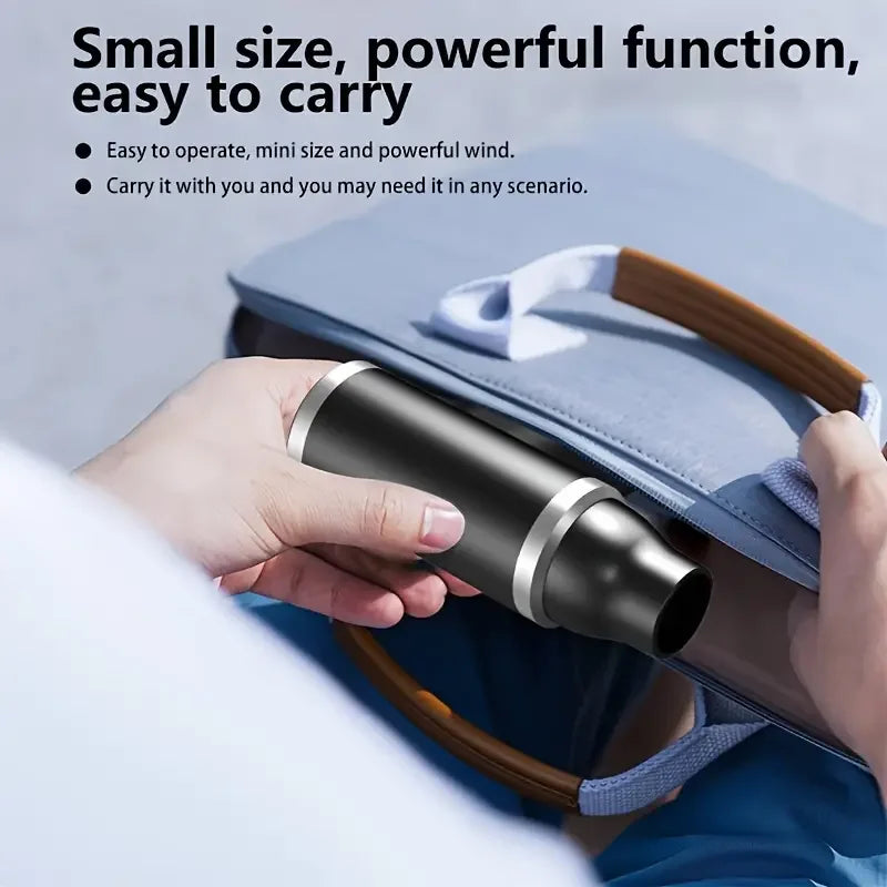 MINI Compressed Air Duster Cordless Dust Blower  Cleaner Electric