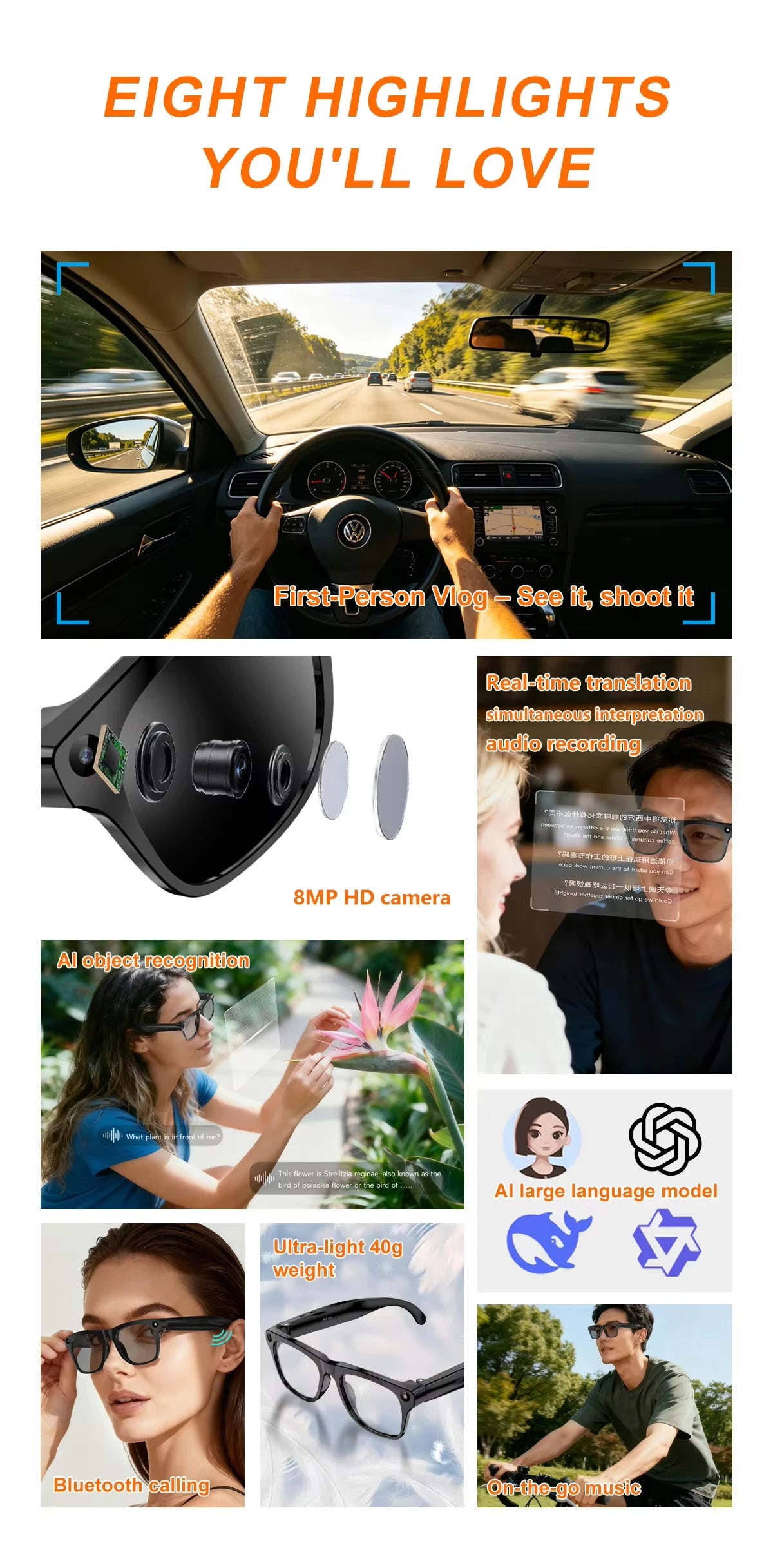 Zetta  Smart Glasses