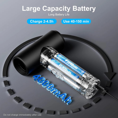 MINI Compressed Air Duster Cordless Dust Blower  Cleaner Electric