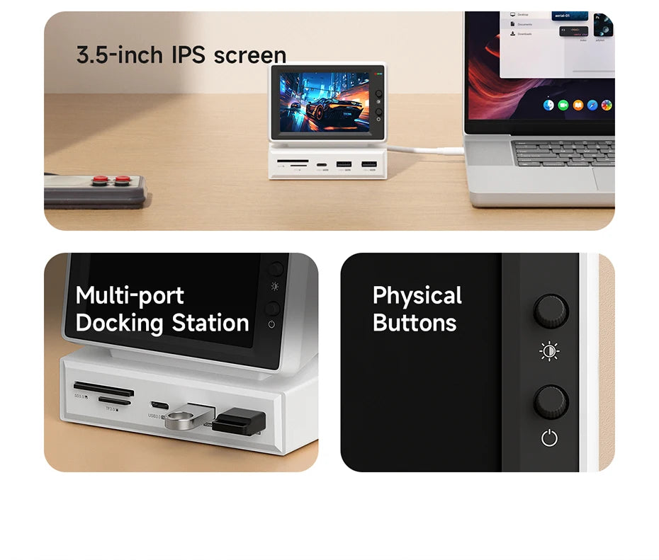 Hagibis 3.5inch IPS Mini