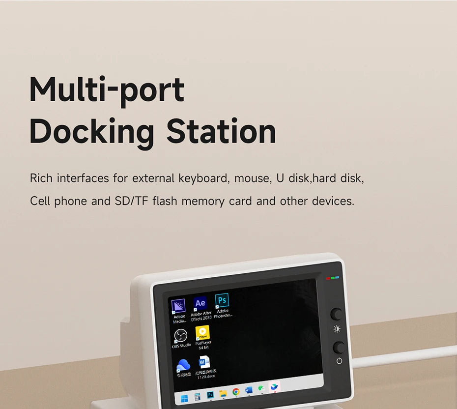 Hagibis 3.5inch IPS Mini